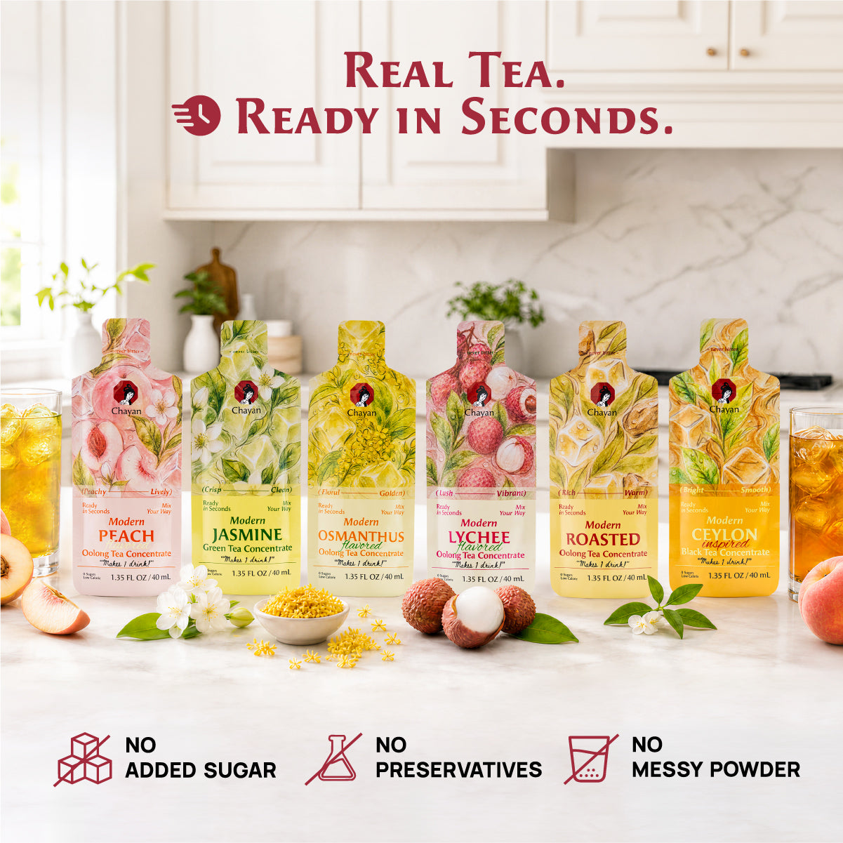 DIY Tea Concentrate Box | Real Time| Ready to Mix | Chayan 茶颜悦色